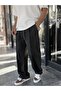 Black cimali washable baggy tracksuit we-5142