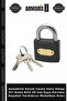 Asmakilit Small Bag Suitcase Cabinet Gray Padlock 20 mm Goods Protection Travel Assistant Protection Tool