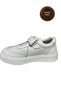 Children's Casual Shoes – White Genuine Leather - 5