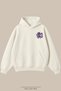 Unisex Demon Slayer Shinobu Printed Oversize 3 Threaded Inner Threaded Hooded Sweatshirt - 2