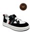 Boys' Casual Shoes – Multi-Colored (Black-Red) Genuine Leather - 2