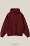 Unisex Demon Slayer Mitsuri Printed Oversize 3 Threaded Inner Threaded Hooded Sweatshirt - 2