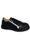 Boys' Casual Shoes – Black-Grey Genuine Leather Orthopedic Sole