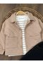 Quilted Jacket, Striped Badi Lycra Jean Pants, 3-Piece Baby Boy/Child Set - 4