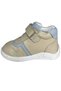 Men's First Step Sneakers – Multicolor (Beige) Genuine Leather - 3