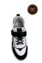 Boys' Casual Shoes – Multi-Colored (Black-Dark Green) Genuine Leather - 3
