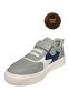 Boys' Casual Shoes – Gray White Navy Blue Genuine Leather - 3