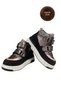 Girls' Boots – Steel Crystal Genuine Leather - 5