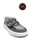 Boys' Casual Shoes – Grey-Navy Blue Genuine Leather - 4