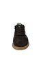 Girls' Sneakers – Brown-White Genuine Leather - 3