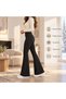 Women's Winter Fleece-Lined High-Waist Shaping Flared Leggings - 3