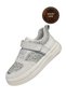 Girls' Casual Shoes – Silver Genuine Leather - 3