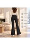 Women's Winter Fleece-Lined High-Waist Shaping Flared Leggings - 4