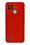 Realme C21 Compatible Case Nano Velvet Silicone - Red - 7