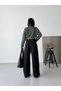 Trend Special Waist Design Wide Leg Loose Fit Denim Jeans - 7