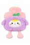 Fruit Figured Plush Hot Water Bag Purple Pink – Cute Design with Soft Cover Heating Bag - 3