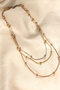 316L Steel Mixed Color Ball Chain Design Multiple Necklace - 4