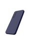 غطاء سيليكون أول لجهاز Galaxy S25 FE - أزرق داكن - 5