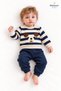 Baby Set Patterned Striped 2-Piece Set Long Sleeve Top and Bottom Seasonal Set 3 6 9 12 Months