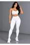 Lycra Sports Tights with Gathered Back - 3