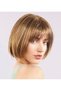 Light Brown Blunt Party Wig Blunt Hair - 7