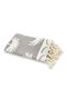 Palm Haven Beach Towel Grey - 100% Recycled Cotton Fouta 200 x 100 cm - 4