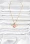 316L Steel Chain Gold Color Fly Model Women's Necklace - 4