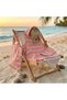 Kids Ocean Breeze Beach Poncho Grey Orange + Beach Bag - 4