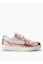 Girls Colourblock Lace-Up Ankle Sneakers - 3