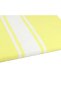 Classic Beach Towel Yellow - 100% Recycled Cotton Fouta 200 x 100 cm