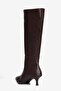 Knee-High Boots - Multicolor - STEEL - 3