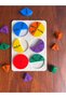 3D Printing Fractions Teaching Set - Educational Wooden-Looking Math Puzzle, Fraction Learning Material - 2