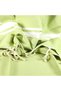 Classic Beach Towel Light Green - 100% Recycled Cotton Fouta 200 x 100 cm - 2