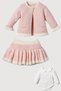 Little Daisy 3 Piece Baby Girl Knitwear Set - 4