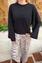 Cotton Wide Sleeve T-Shirt - 6