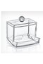 Ear Cleaning Swab Organizer Storage Box with Transparent Lid - 2