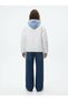 Relaxed Fit Inflatable Hooded White Coat - 2