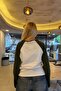 Cycling Collar Garnished T-Shirt - 4