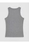 Undershirt - Gray - Casual - 2