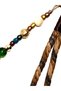 Verona Luck Charm – Handmade Knotted Bag Charm, Gold-Plated Detail, Beaded Bohemian Bag Accessory - 7