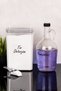 1 Piece 3000 ml Acrylic & 1 Piece 1500 ml Glass Gallon Bottle Detergent Set with Scale Gift Powder Softener Labeled Detergent Container - 4