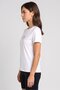 Women Sportswear Fit Short Sleeve Training T-shirt, White - 3
