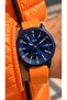 10 Atm Pool Sea Use-Orange Silicone Strap-Male Wristwatch-In Stylish Box