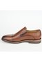 Genuine Leather Casual Men's Shoes Tan 2984 45 - 4