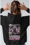 Sabrina Carpenter Singer Front Printed Unisex Oversize Premium Hoodie