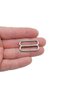 Paracord Accessory Bag Making Metal Adjustment Buckle 3 cm Nickel Color * 10 Pcs - 2