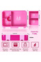 710ml Kids Bento Lunch Box, Removable Divided Tray, Leak Proof Latch, Microwave & Freezer Safe, Portable School Food Container for Boys Girls - 2
