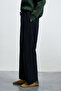 Humay Women's Trousers Navy Blue - 4