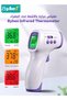 Digital Infrared Thermometer with Clinical Thermometer Set, Baby Forehead Thermometer, Non-Contact Baby Thermometer with 3-Color Fever Alert & LCD Display, ℃/℉ Digital Medical Thermometer for Babies, - 2