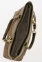 Knitted Textured Suede Bag Khaki - 6